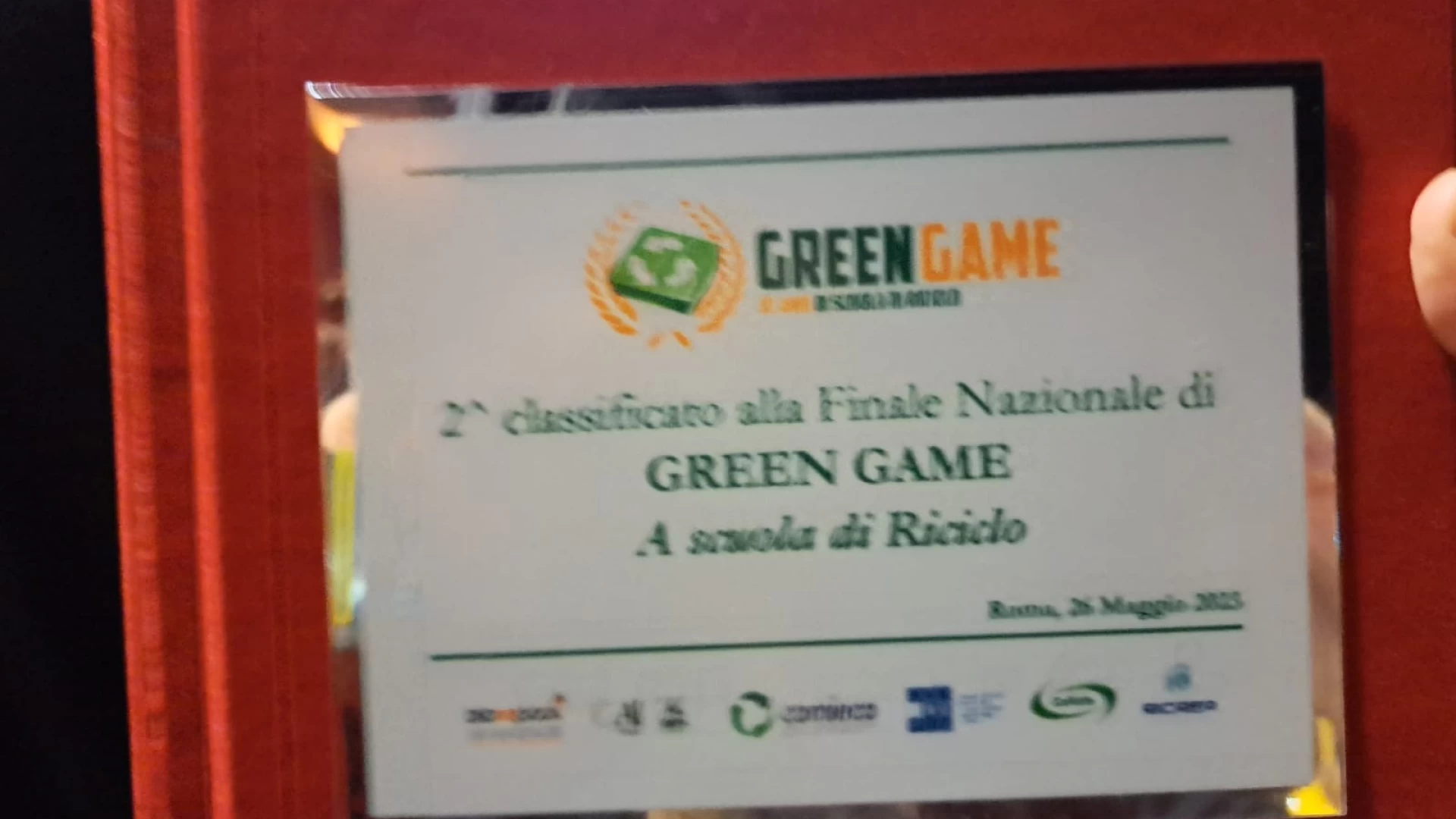 Green Game a scuola di riciclo, nelle fasi finali la classe seconda G del Majorana -Fascitelli si piazza al secondo posto.